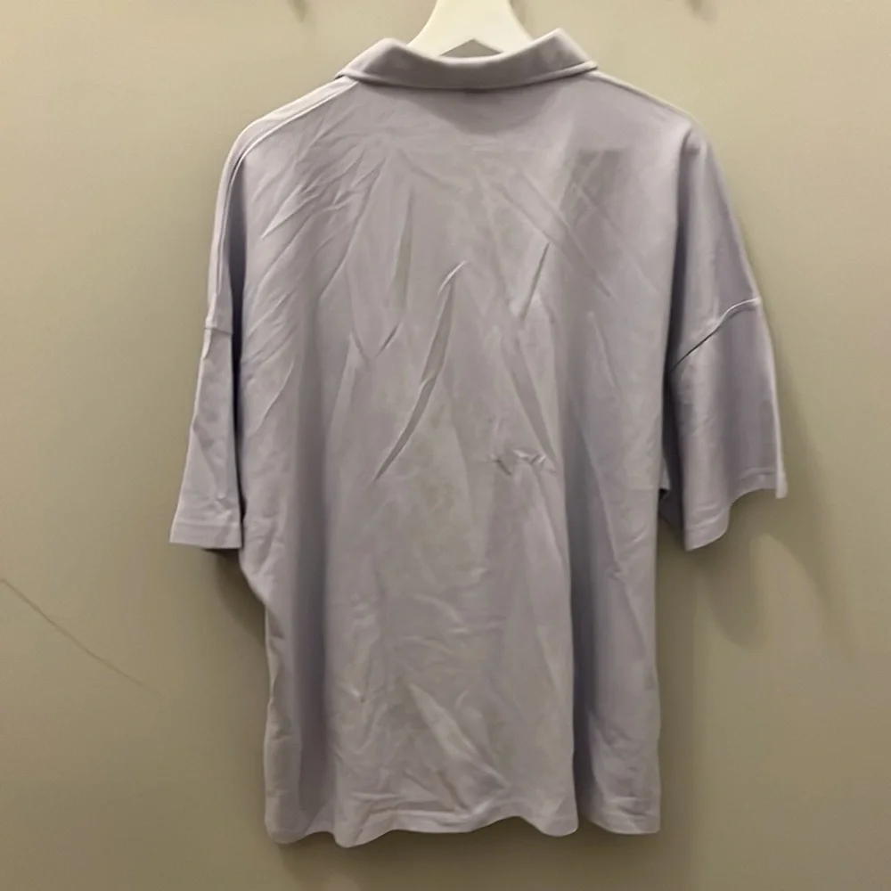 ASOS 4505 Mens Polo Shirt NWT  Oversized Size Large Purple Collar